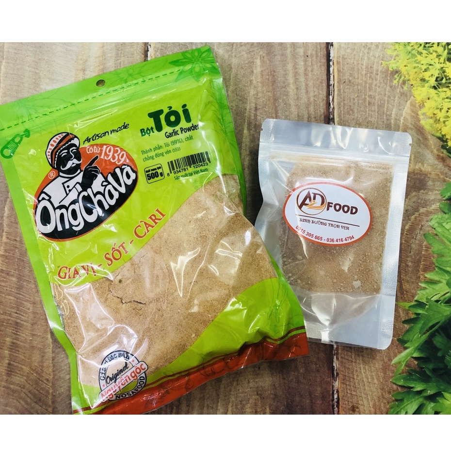 Gói 100g bột tỏi Ông Chà Và ( chiết lẻ)