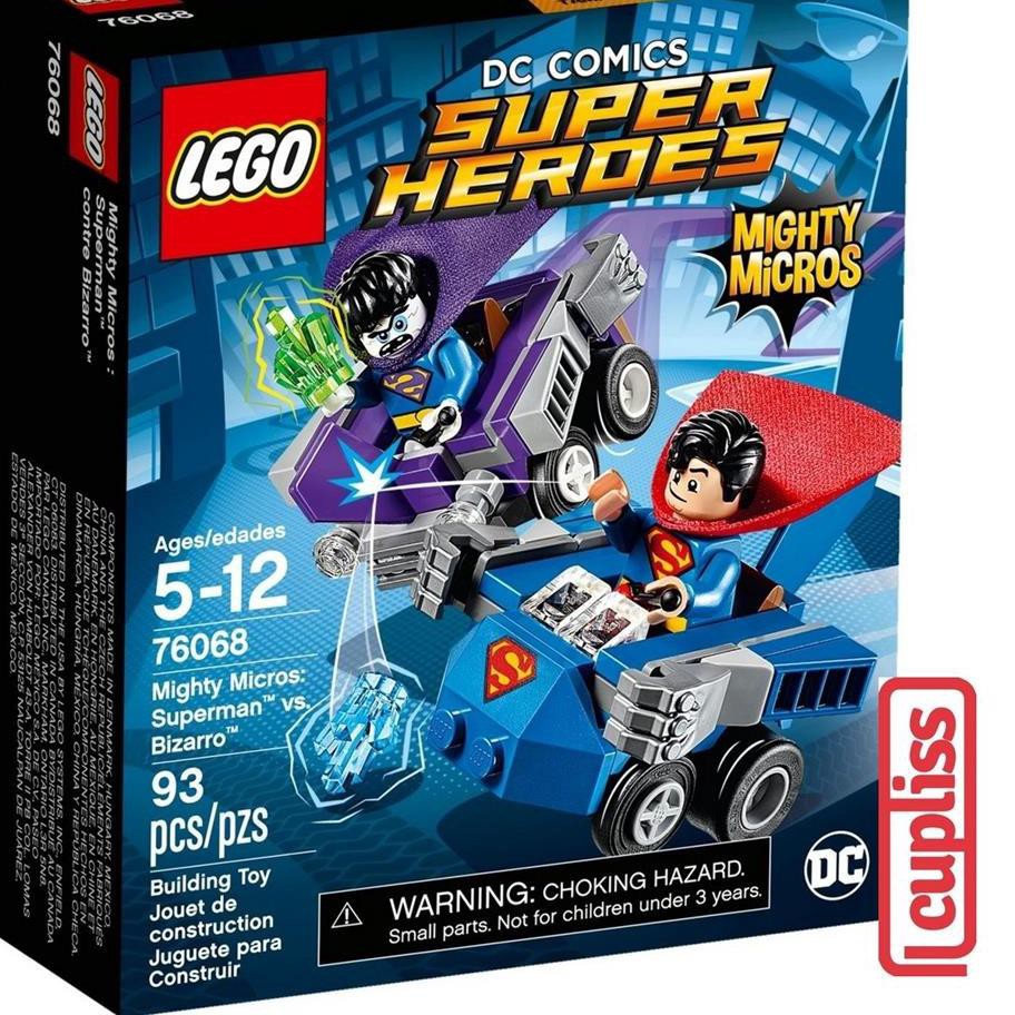 Mô Hình Lắp Ráp Lego Superheroes 76068 Mighty Superman Vs Bizarro Dc Comic