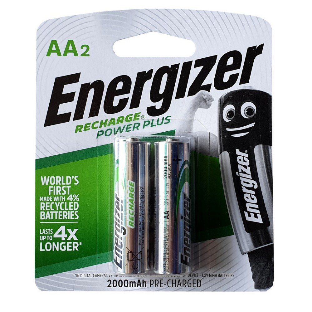 [có nowship] PIN SẠC AA, AAA, 9V ENERGIZER 2300mah, 2000mah, 700mah, 175mah (CHÍNH HÃNG).