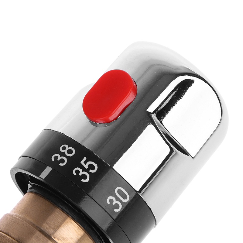 Van Chỉnh Nhiệt Độ Nước Tắm G1 2 3 Chiều Bằng Đồng Thau