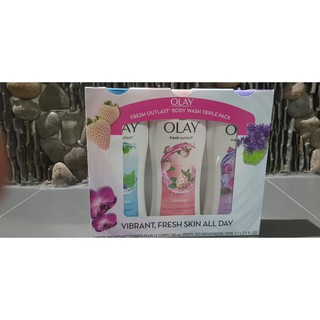 Bộ 3 chai sữa tắm olay 700ml mỹ