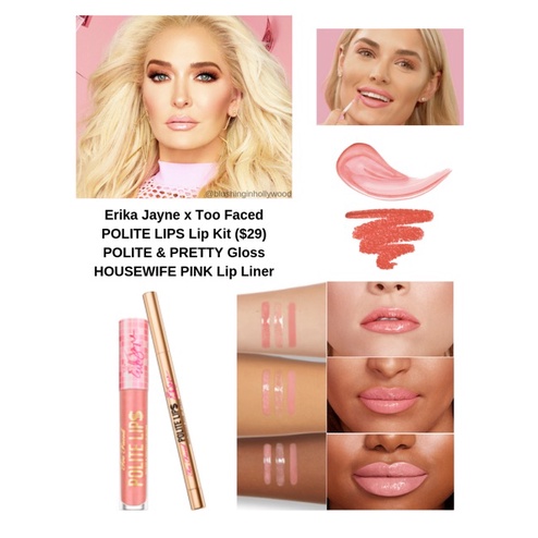 Tách Set Son Bóng Nhũ & Chì Môi -  Set DSL & Set Polite Lip