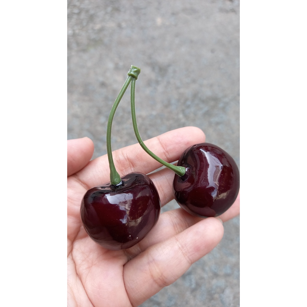 6 Trái Cherry giả - Trái cây giả - Hương Flower