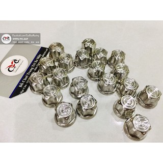 Đồ chơi xe tán ốc brem.bo màu trắng 10ly 12ly lắp mọi chỗ