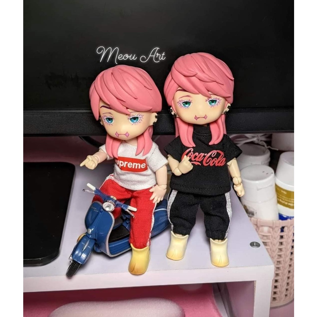 Tóc part Sanzu Haruchiyo Mô Hình Anime Manga Tokyo Revengers nendoll nendoroid ob11 ymy ddf dod