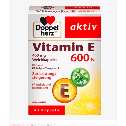 Vitamin E 600 hộp 40 viên của Đức