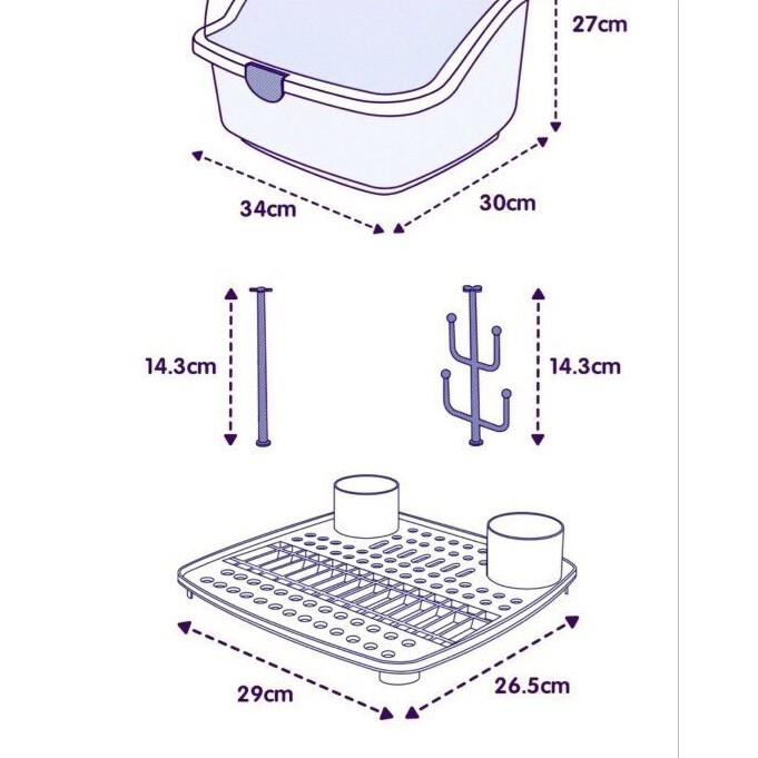 KHAY ÚP BÌNH SỮA LY SỮA CÓ NẮP ĐẬY