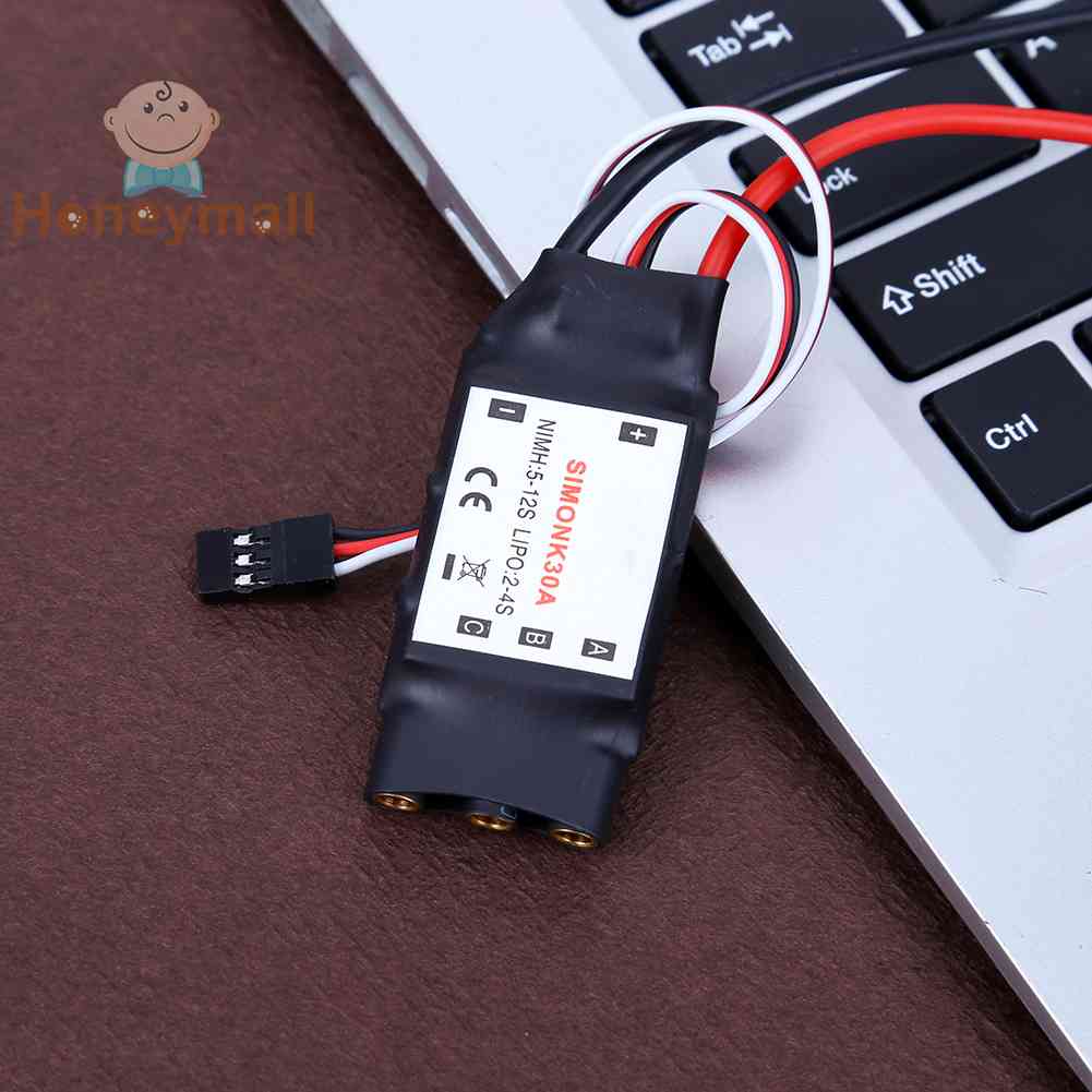 ❀Bộ Điều Khiển Tốc Độ Không Chổi Than 30A ESC