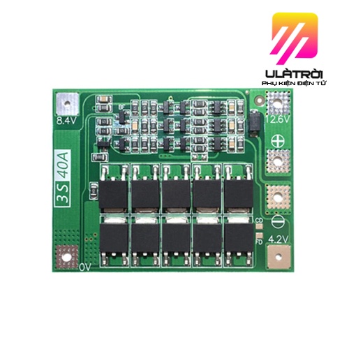 Mạch sạc bảo vệ pin 3S 12.6V 40A cell PIN 18650