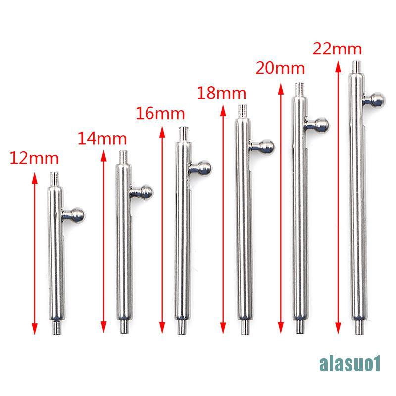 Bộ Dây Đồng Hồ Bằng Thép Không Gỉ 10 12~22mm