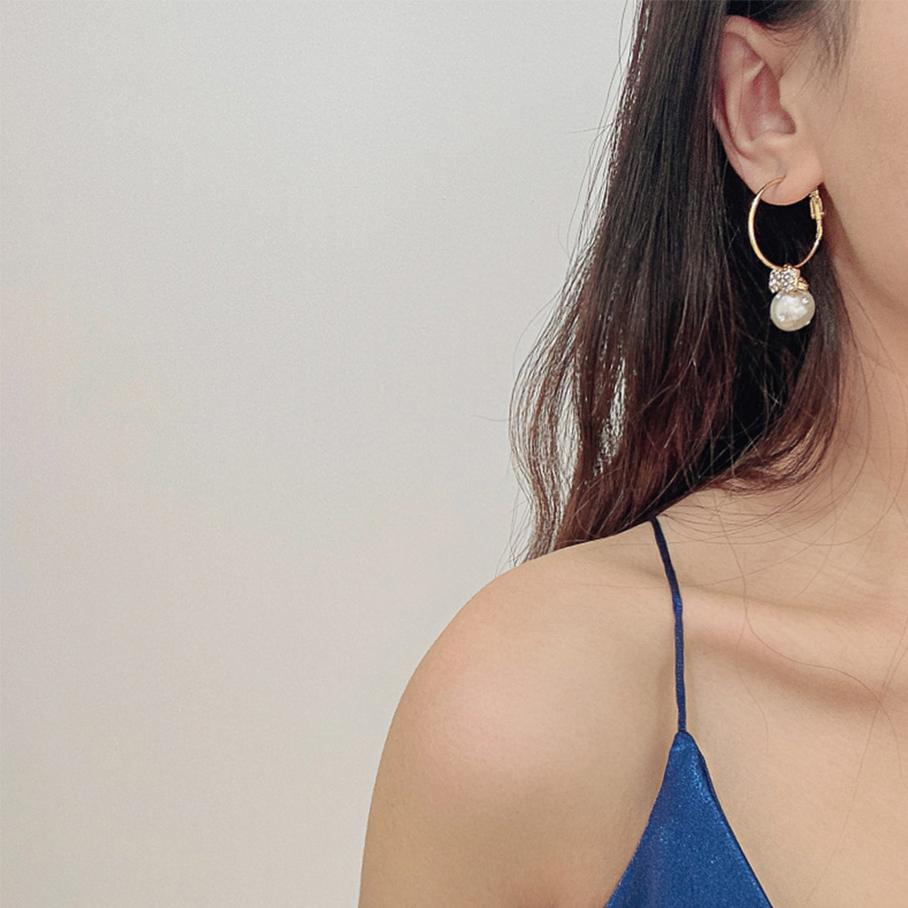 Bông Tai Đinh Tán Thời Trang Cho Nữ S925