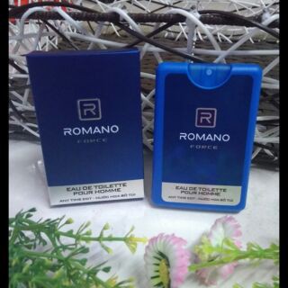 Combo 3  chai nước hoa bỏ túi Romano 18ml (date 2.2023)