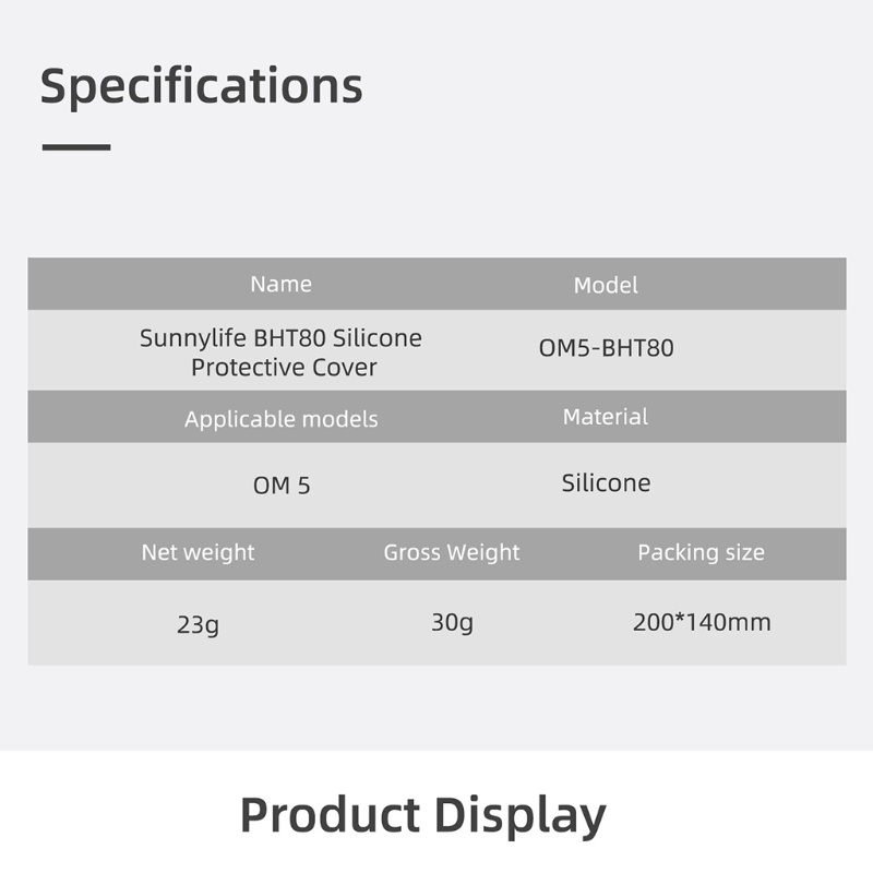 Vỏ silicon bảo vệ chống bụi chống trầy xước cho DJI OM5 | BigBuy360 - bigbuy360.vn