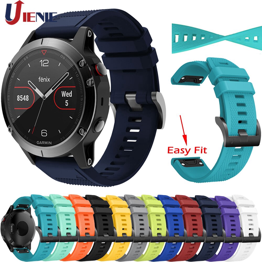 Dây Đeo Silicon Cho Đồng Hồ Thông Minh Garmin Fenix 5/5plus/6/6pro/forerunner 935 945
