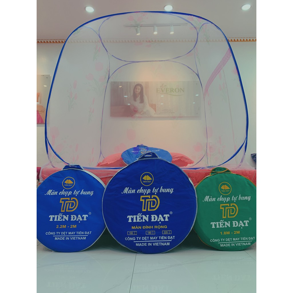 (deal sốc) Mùng Chụp Đỉnh Rộng TIẾN ĐẠT - Hàng Việt Nam cao cấp