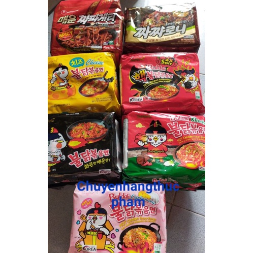 Mì cay Samyang đủ vị 140gr | WebRaoVat - webraovat.net.vn