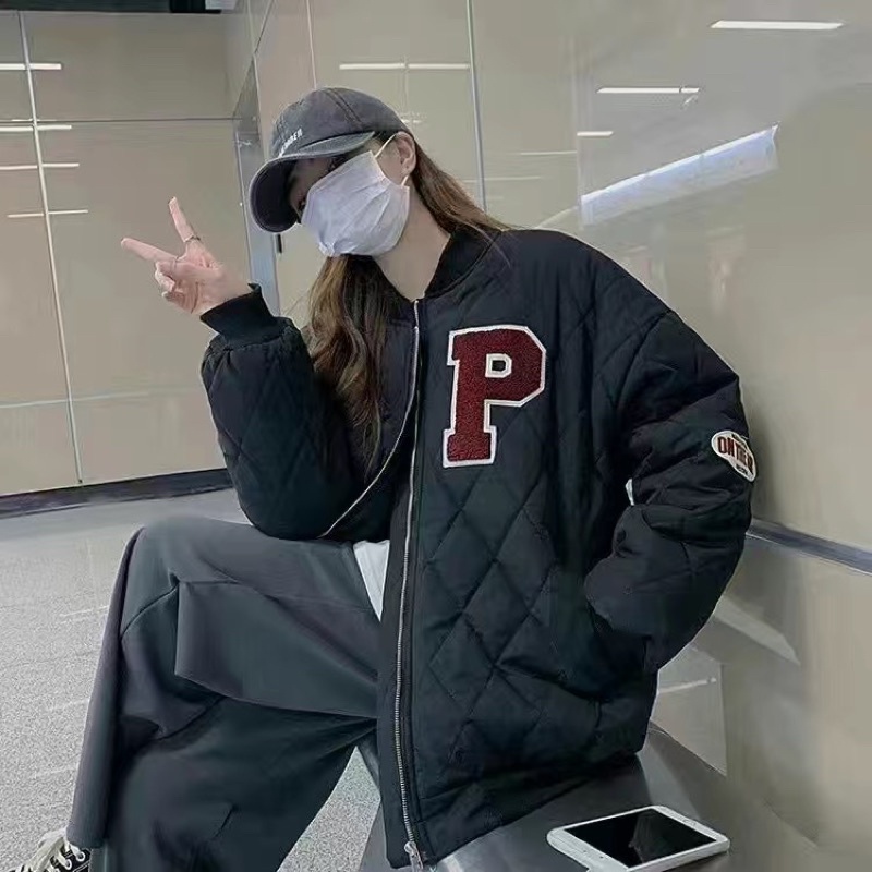 Áo bomber bóng chày unisex nam nữ bigsize phối đồ siêu yêu