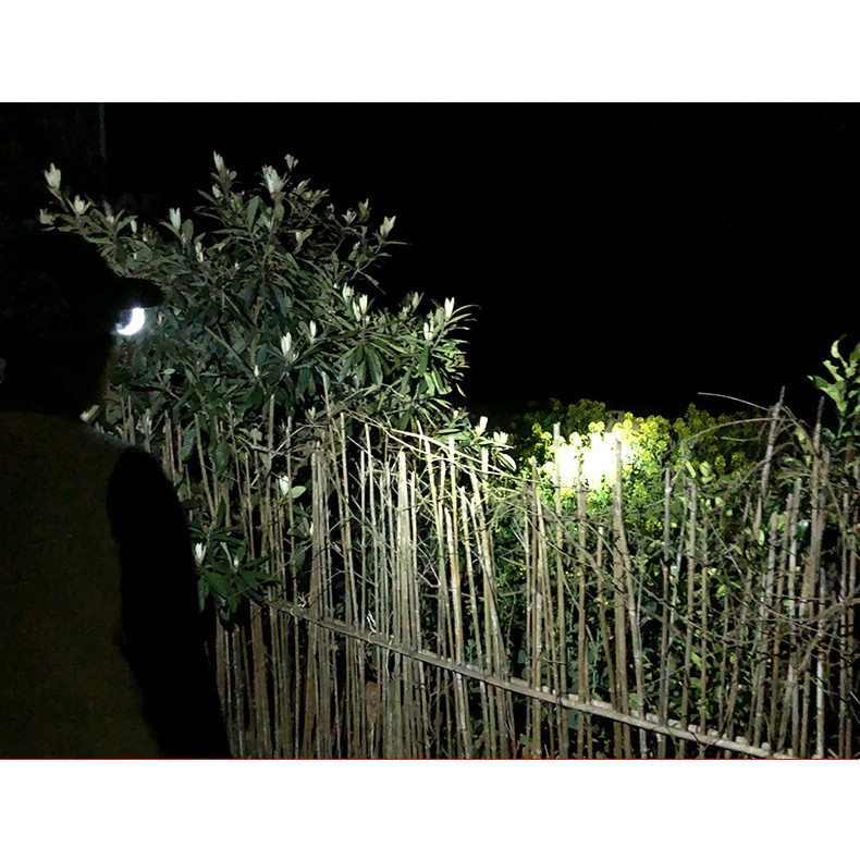 Đèn pin đội đầu chống nước sáng mạnh có ánh sáng vàng - DP