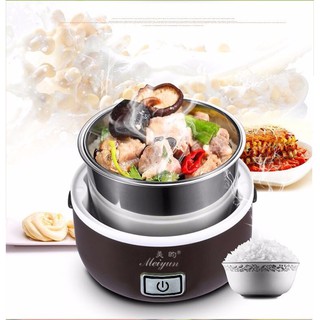 Cặp lồng ủ cơm 3 tầng inox cắm điện