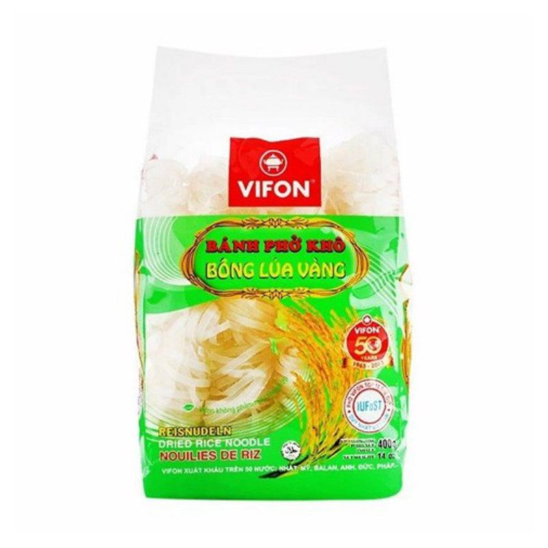 Bánh Phở Khô Bông Lúa Vàng Vifon 400g