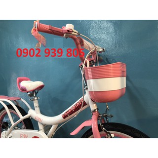 [LH CHIẾT KHẤU] XE ĐẠP TRẺ EM 20 INCH ROYALBABY JENNY CÔNG CHÚA LH Ngay ạ