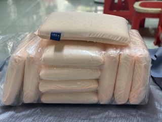 Gối cao su Oval Liên Á- 24x37x6,5cm