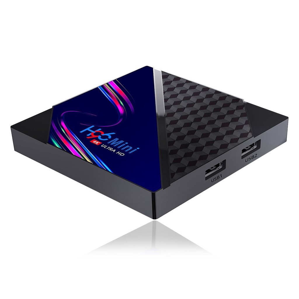 Thiết Bị Chuyển Đổi H96 Mini V8 Android 10.0 2 + 16g Os Rk3228A 4k Ott Box 2.4g Wifi Smart Tv Box