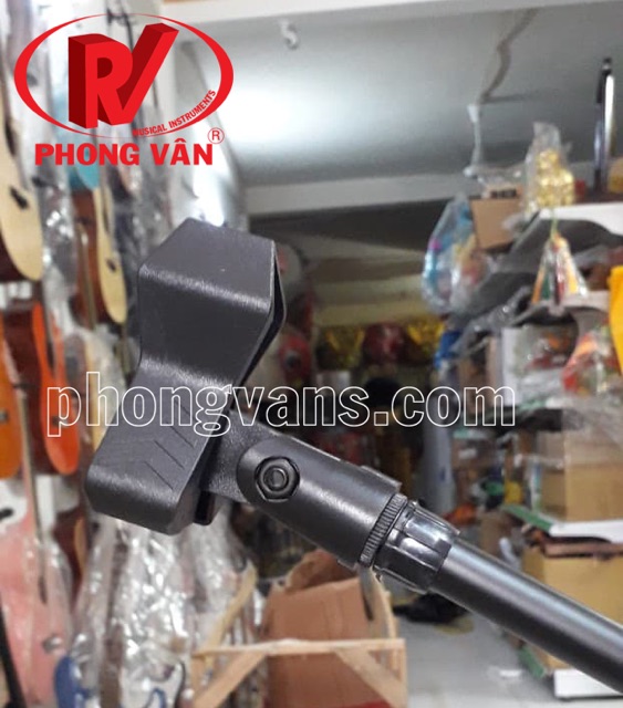 Chân micro cao Pro microphone stands gắn được 2 mic