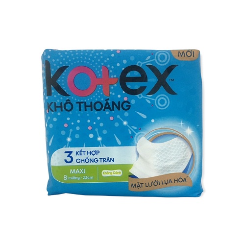 Băng vệ sinh Kotex Style Maxi không cánh 8 miếng