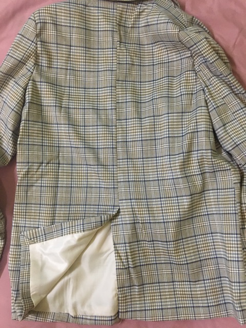 (Hàng Có Sẵn ) Áo Blazer kẻ mẫu mới 2020 (có ảnh chụp thật chất vải) | BigBuy360 - bigbuy360.vn