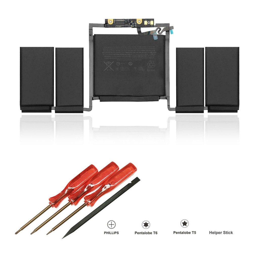 Pin Laptop  A1819 - Pro 13" A1706 A1819 2016 2017, MPXV2LL/A, MLH12LL/A