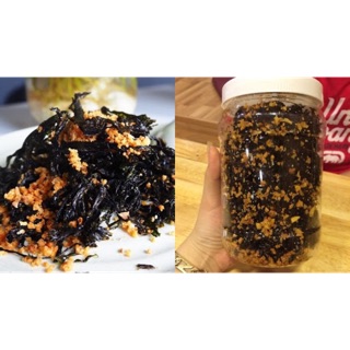 Rong biển cháy tỏi ngon bá cháy 100g