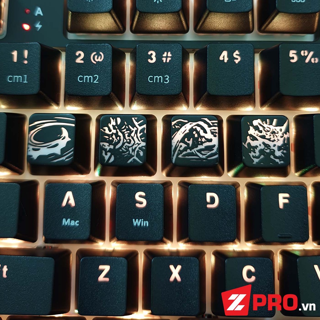 Bộ Keycap LMHT Kỹ Năng Renekton - Renekton SKILL (4 phím)