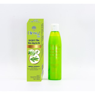 Gội tắm rôm sảy em bé Clinxy Gold