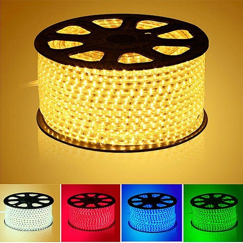 Dây LED trang trí, hắt trần, quấn cây.....vv 2 hàng,3 hàng led ( Chưa kèm cục nguồn )