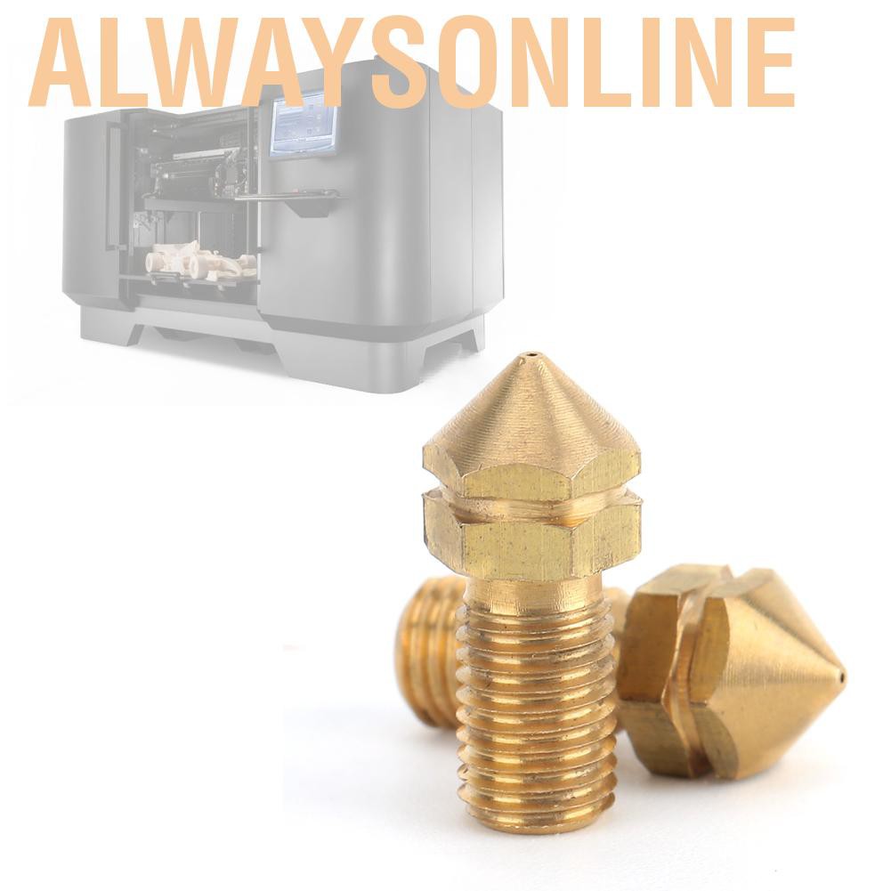 Alwaysonline Printer Parts Nozzle Small Tip High UM3 for 3.0mm Consumables