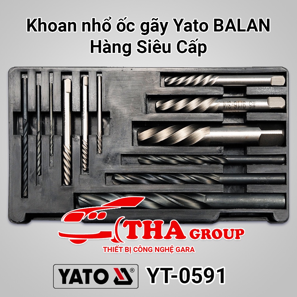 Khoan Nhổ Ốc Gãy Yato BALAN Hàng Siêu Cấp