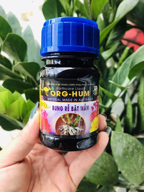 Phân bón lá Bung rễ bật mầm ORG-HUM (100ml)