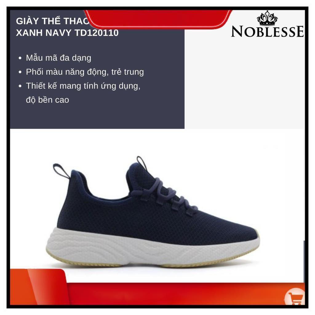 GIÀY SNEAKER THỂ THAO CHẠY BỘ NỮ ĐẸP MÀU XANH NAVY CỔ THẤP  NESTY TD120110