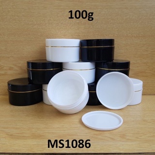 Hũ đựng kem viền vàng 100g