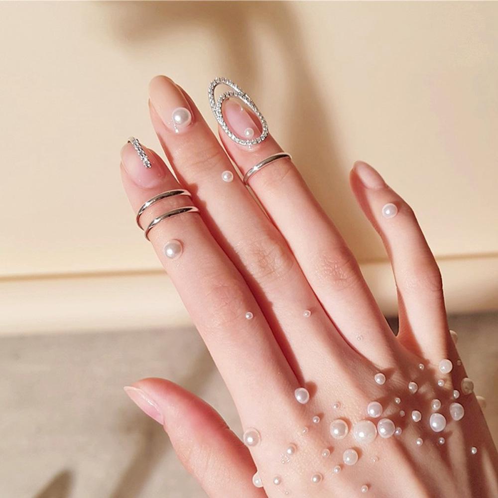 Nhẫn Đeo Móng Tay Thời Trang Cho NữỐp Bảo Vệ Ngón Tay Chất Lượng Cao Tiện Lợi Dễ Sử Dụng