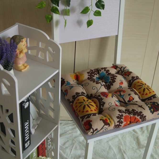 Nệm lót ghế mềm mại chất liệu lông xịn mẫu mới ( 1 cái ) size 42cm loại trung