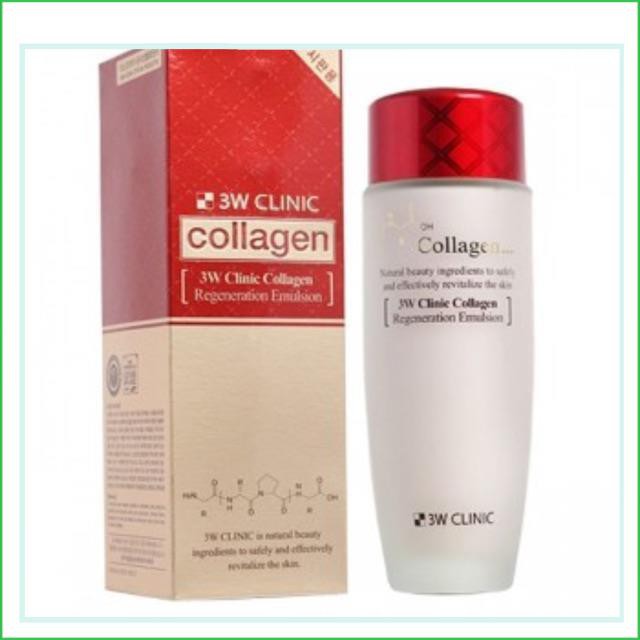 Nước hoa hồng collagen 3w clinic Regeneration Softener đỏ