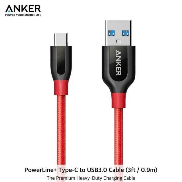 Anker Củ Sạc Nhanh Usb Type C 3 Cổng 100% Ori