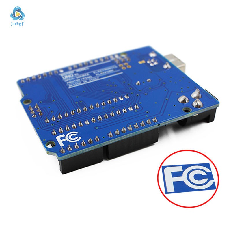 Arduino UNO R3 Board with USB Cable Compatible with Genuine ATMega328 Processor for Starters