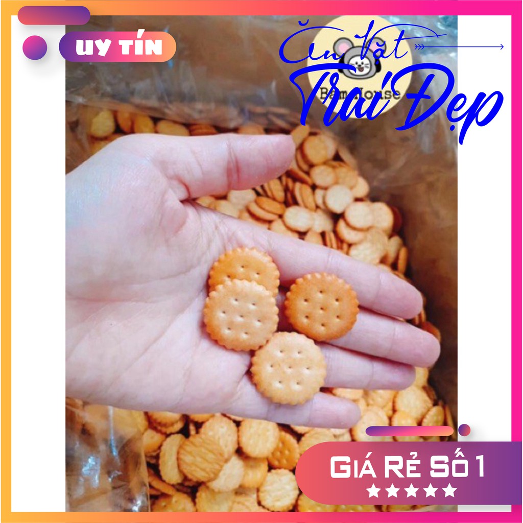  BÁNH QUY MẶN HỦ PET 250G - TRAI ĐẸP SNACK