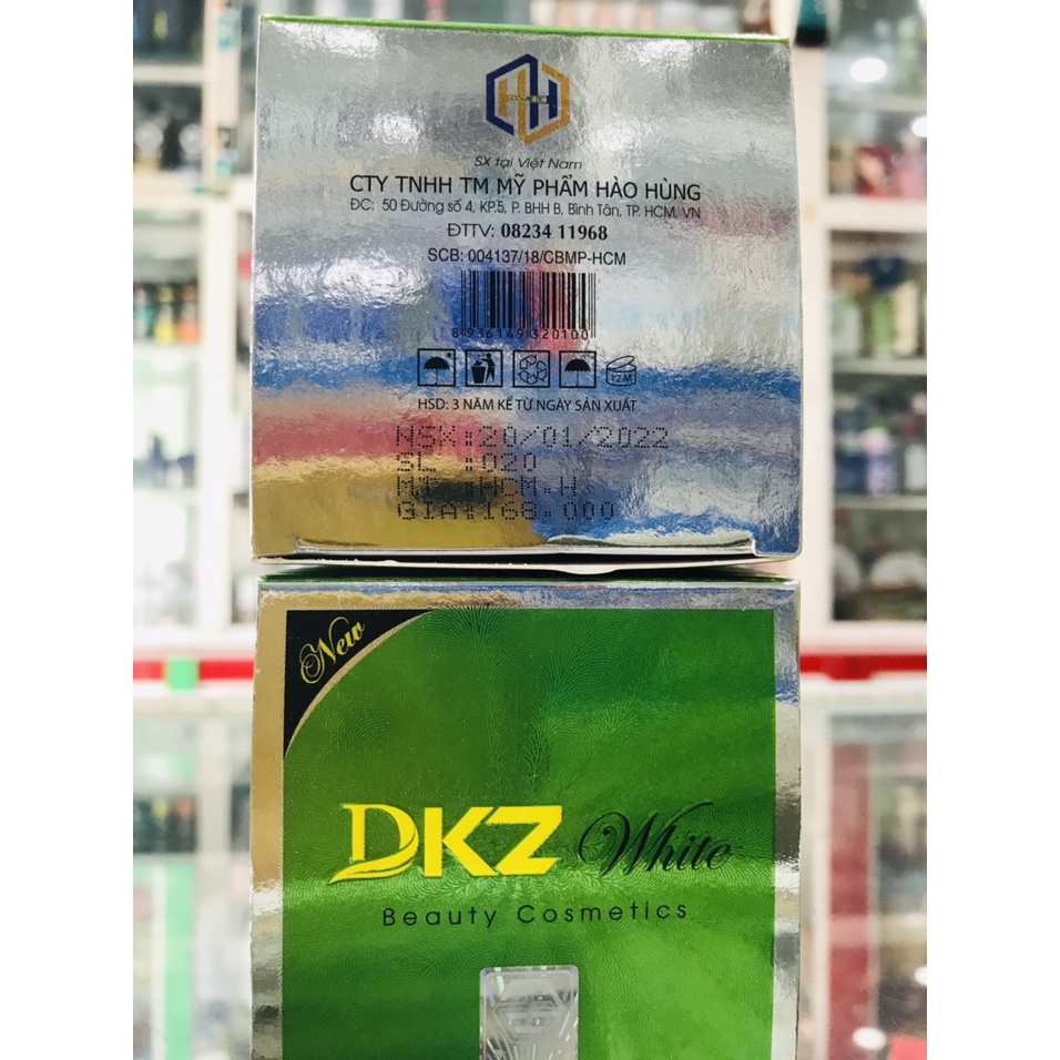 Kem ngừa mụn dưỡng da DKZ 12g
