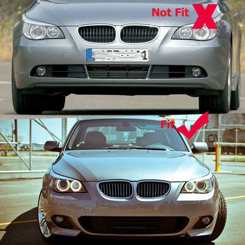Cặp Vỏ Bọc Đèn Sương Mù Trước Không Có Bóng Đèn Cho BMW E60 E90 E92 E93 M-Tech