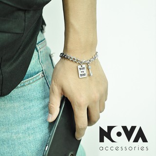 Lắc tay tình nhân you & me - you&me nova - lắc tay nam nữ unisex - vòng tay tình nhân