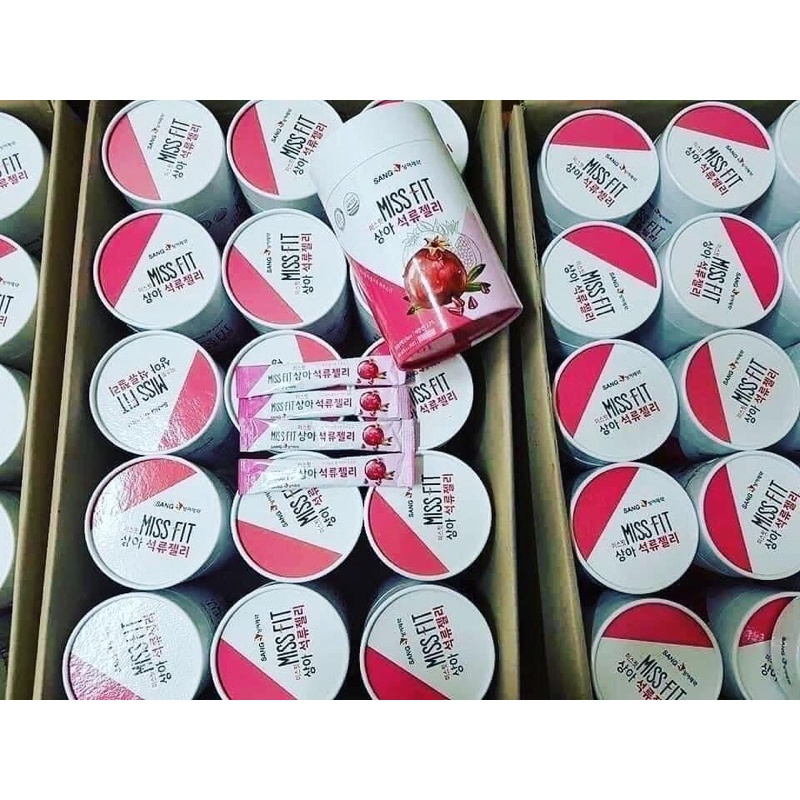 THẠCH LỰU BỔ SUBG COLLAGEN ĐẸP DA SANGA MISS FIT